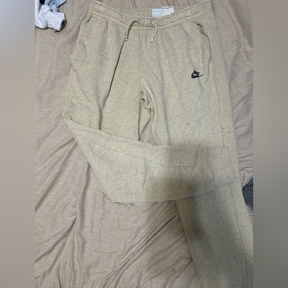 Nike Speckled Cream Joggers